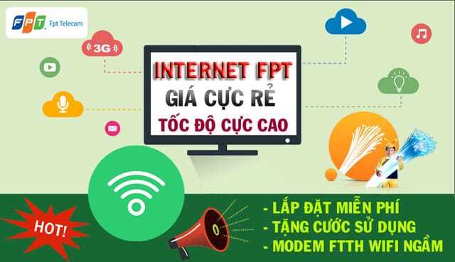 Nhà mạng FPT đưa ra nhiều chương trình khuyến mãi và ưu đãi cực hấp dẫn cho khách hàng của mình