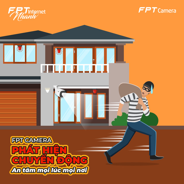Lắp đặt camera FPT giúp bảo vệ tài sản một cách an toàn hơn