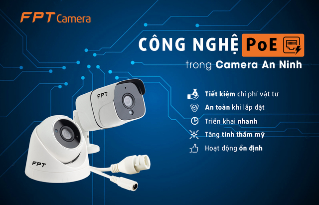 Thiết bị sử dụng công nghệ PoE mang lại nhiều lợi ích cho người dùng